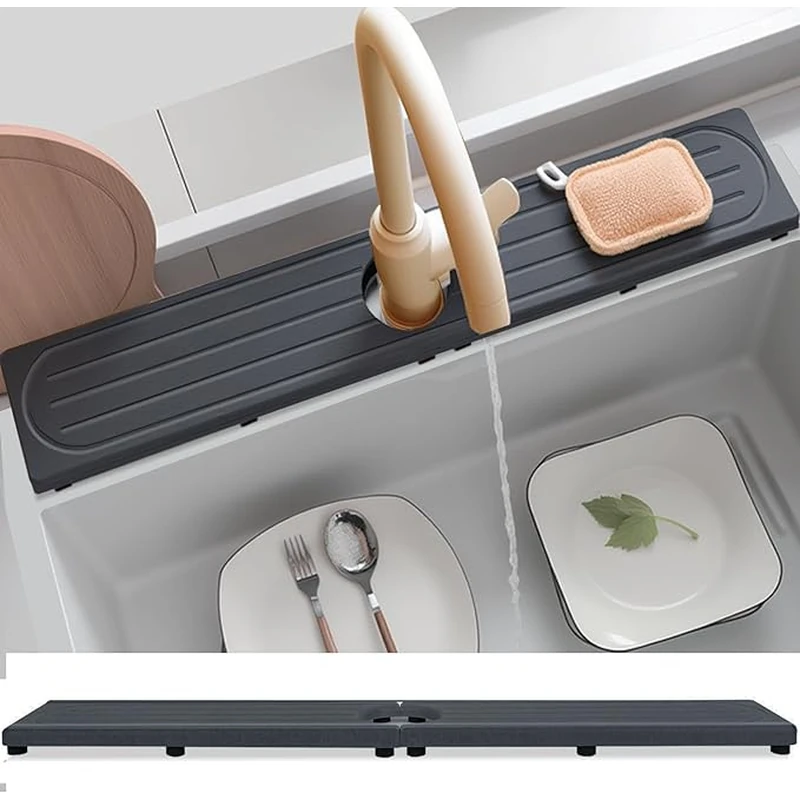 Diatomite Absorbent Faucet Mat 01
