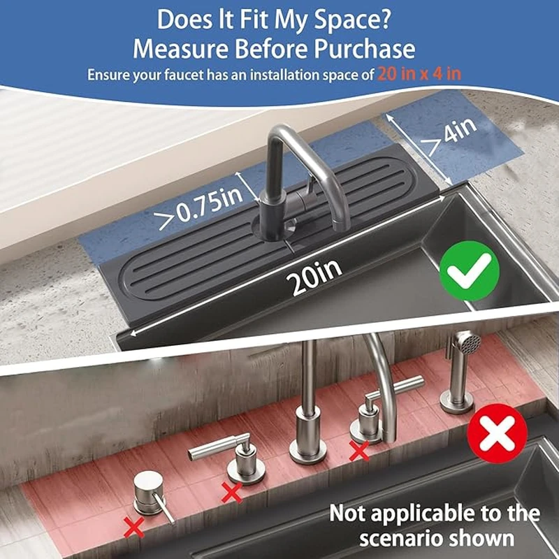 Diatomite Absorbent Faucet Mat 02