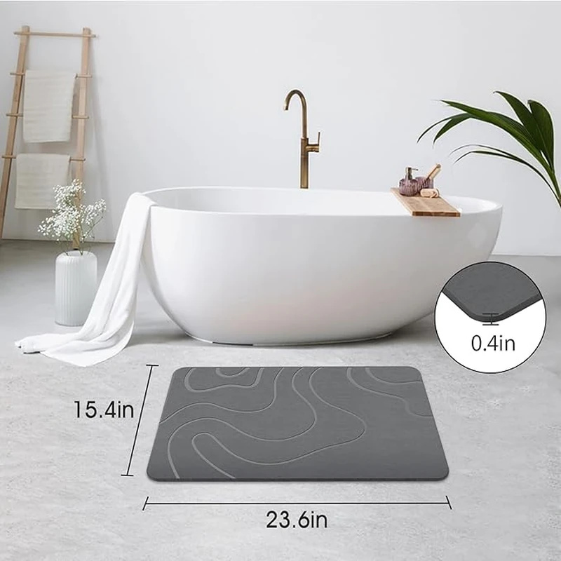 Diatomite Absorbent Floor Mat 03