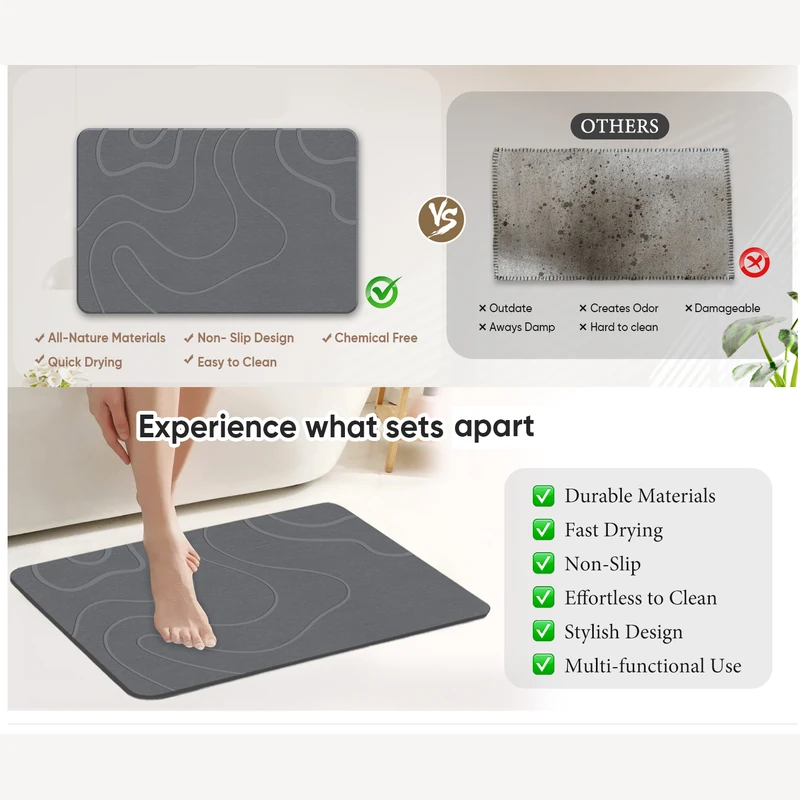Diatomite Absorbent Floor Mat Detail Image 04 1