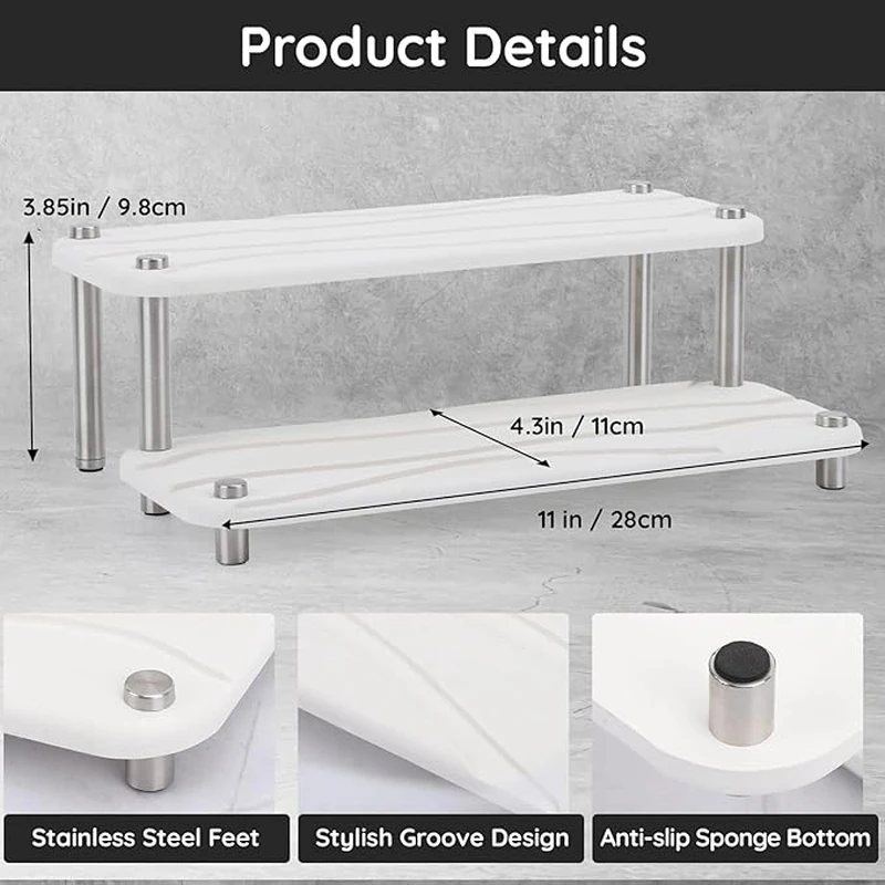 Diatomite Absorbent Multi tier Shelf 05