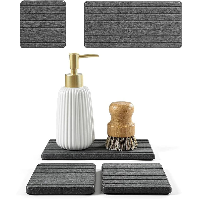 Diatomite Absorbent Soap Mat 01 1