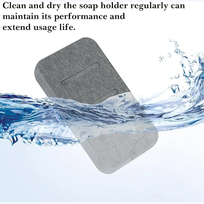 Diatomite Absorbent Soap Mat 04 2