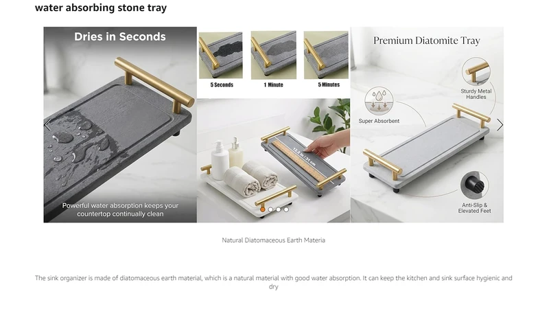 Diatomite Absorbent Storage Rack Detail Image 04