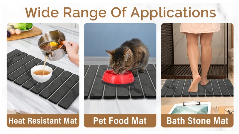 Foldable Diatomite Absorbent Mat Detail Image