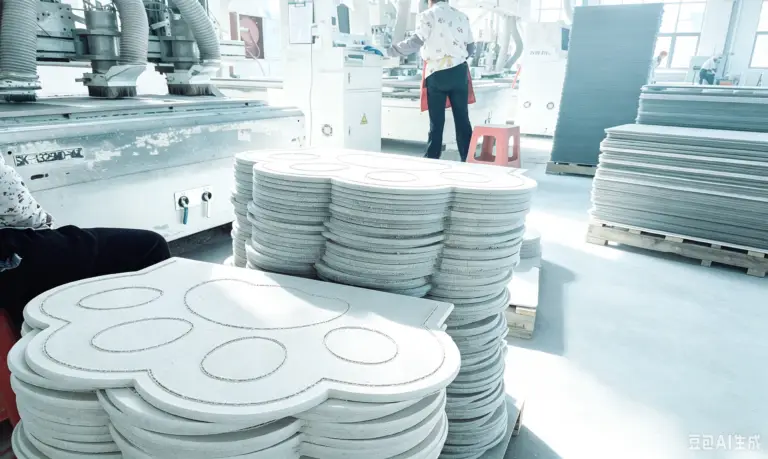 Diatomite production illustration